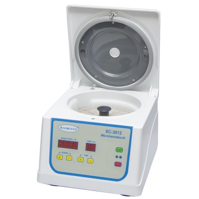 12000RPM Laboratory Economical Hematocrit blood 40mm-75mm 24 Capillary Tubes and 5mlx10 tubes Centrifuge